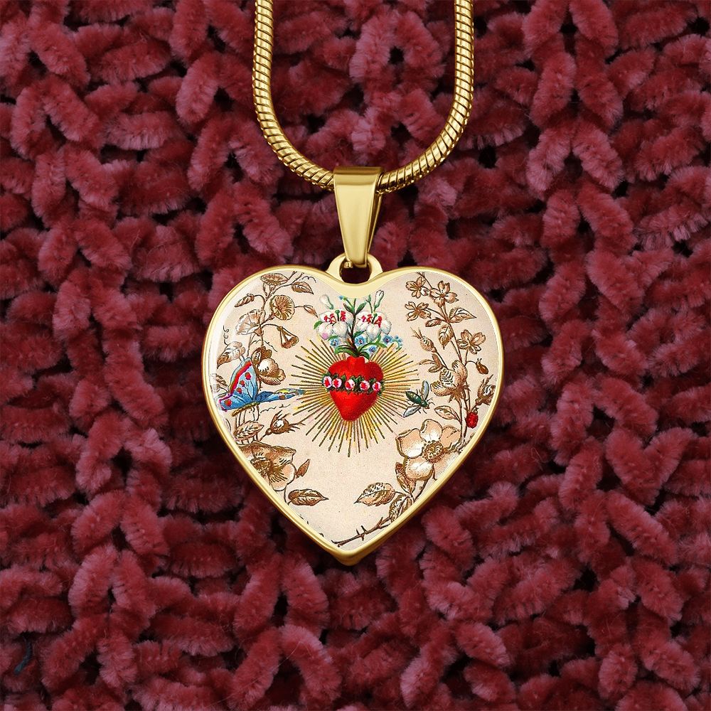 Immaculate Heart of Mary Medal gold