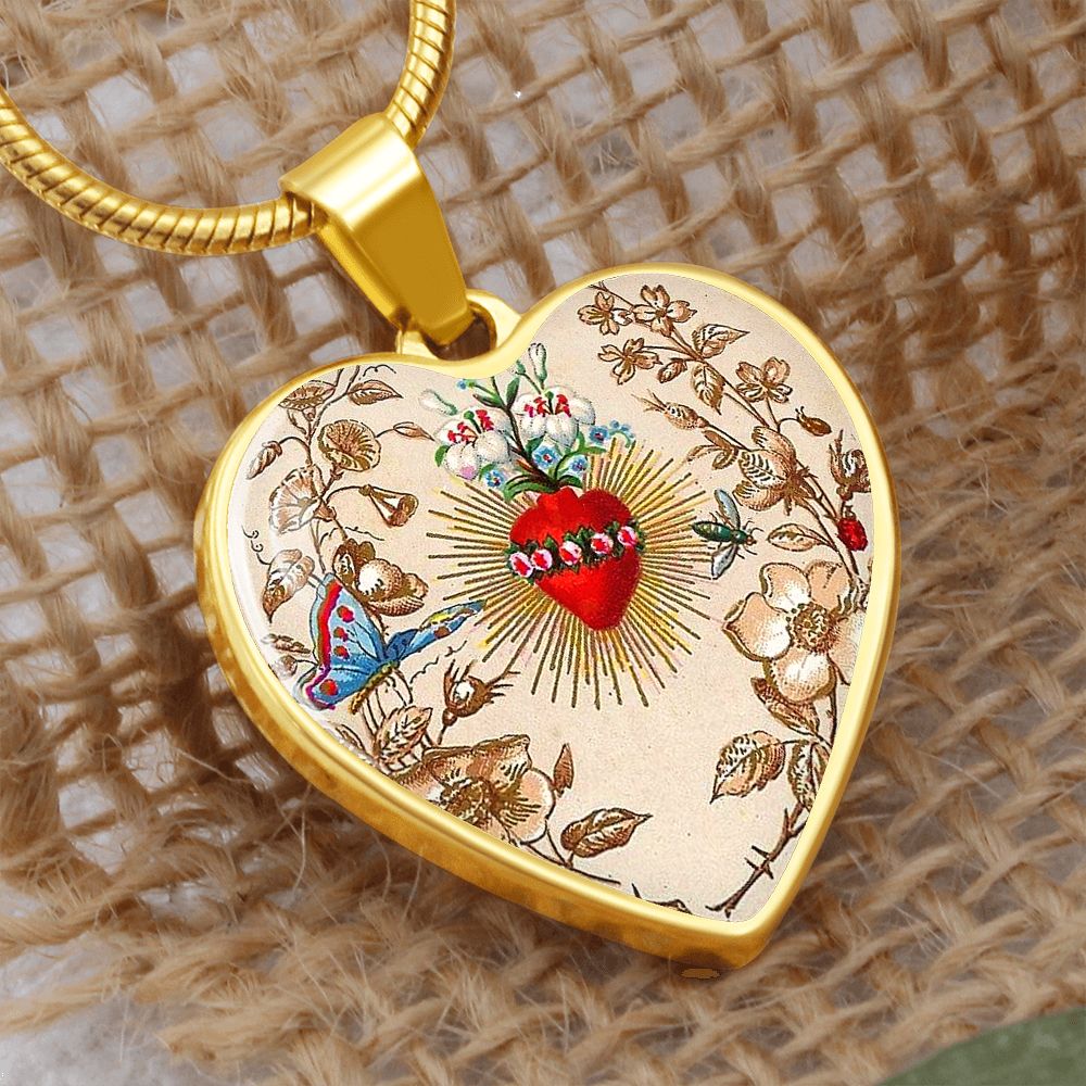 Immaculate Heart of Mary Medal gold