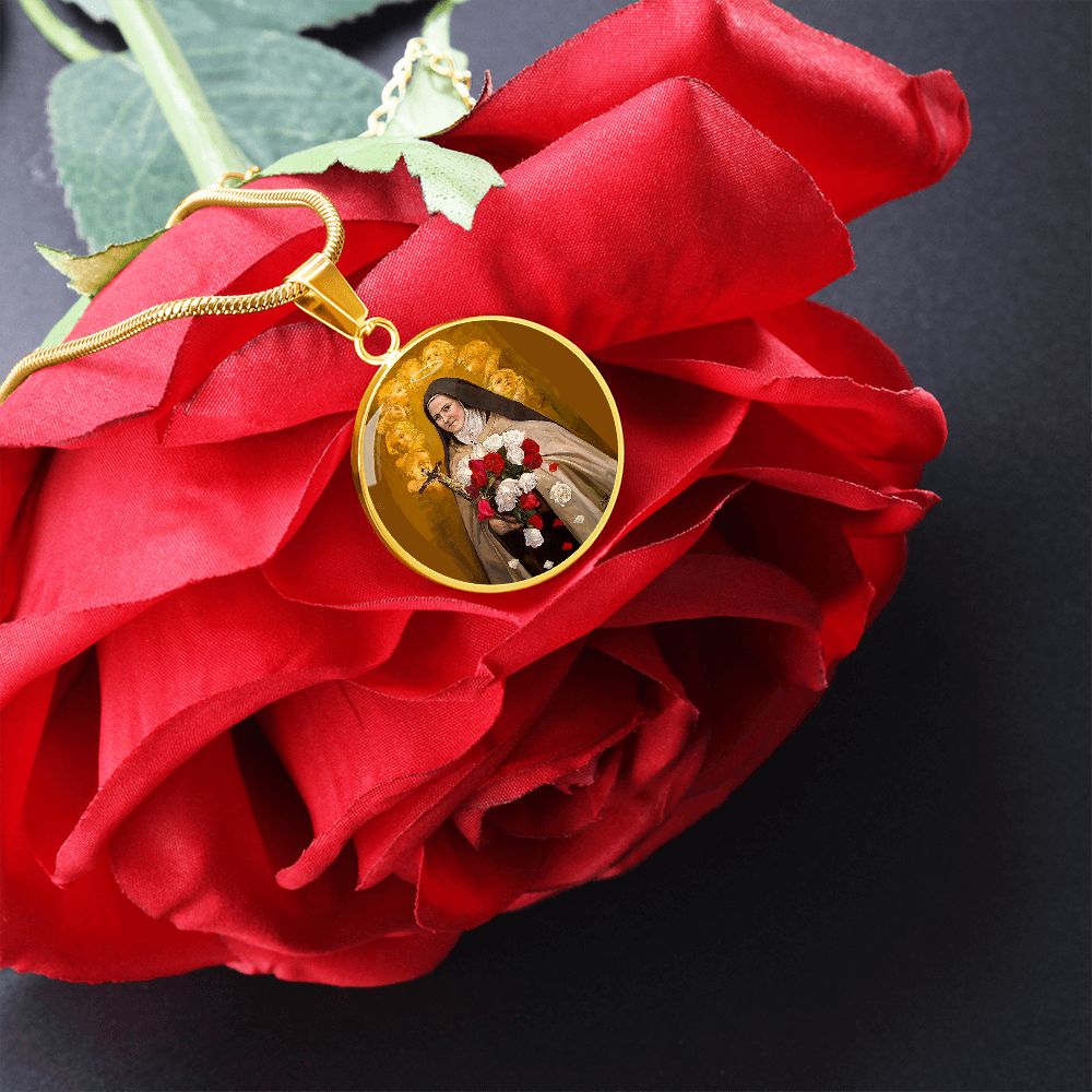 St. Therese of Lisieux Medal gold