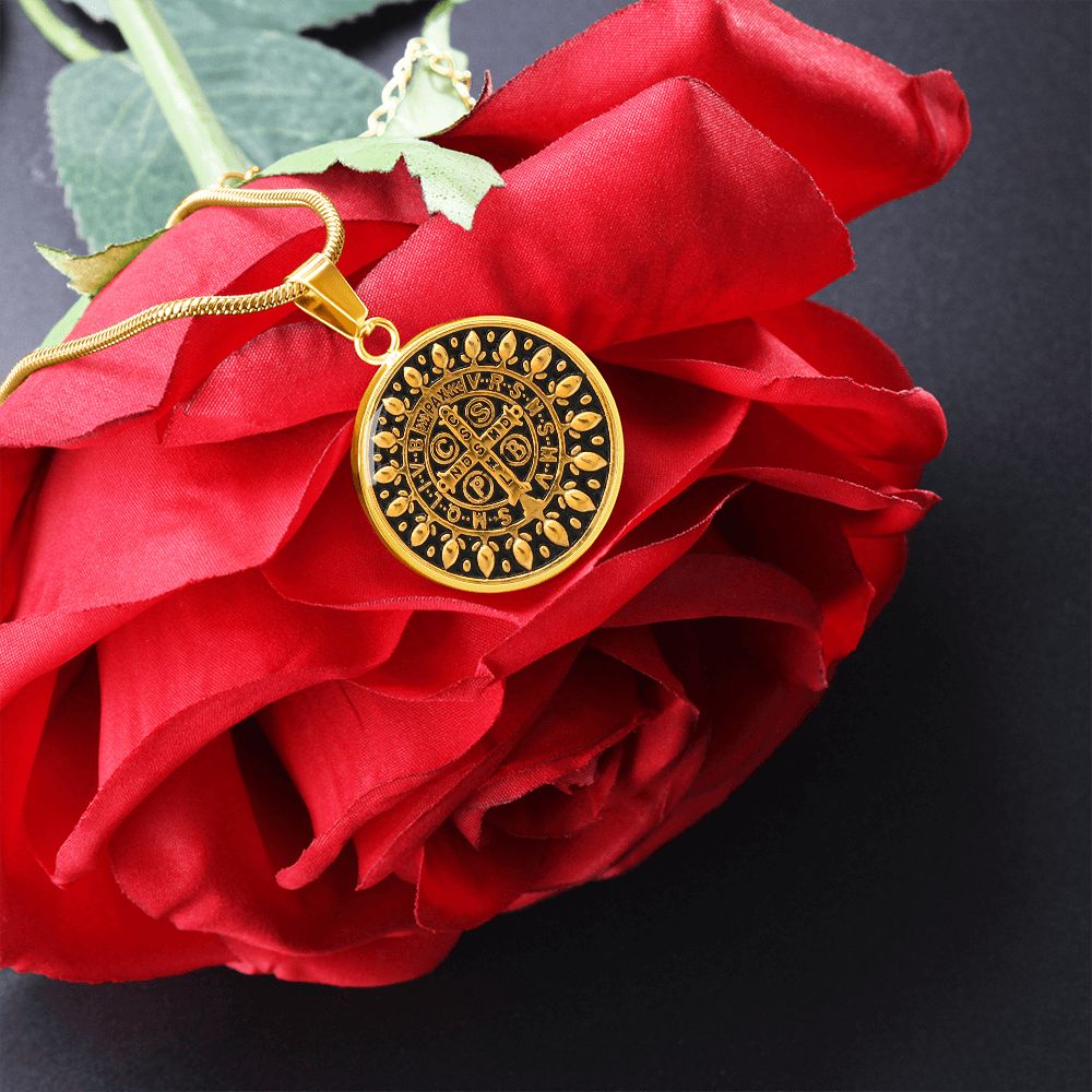 Saint Benedict Cross Decorative gold