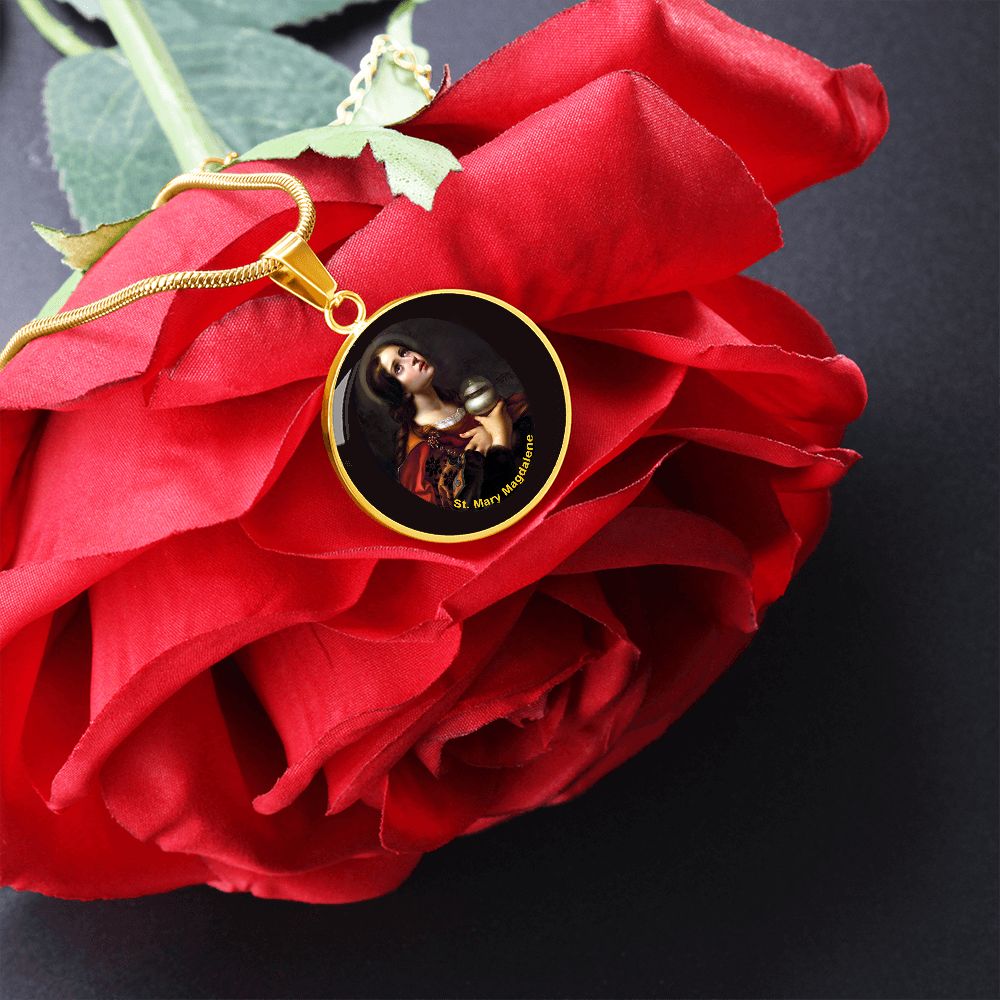 St. Mary Magdalene Medal gold