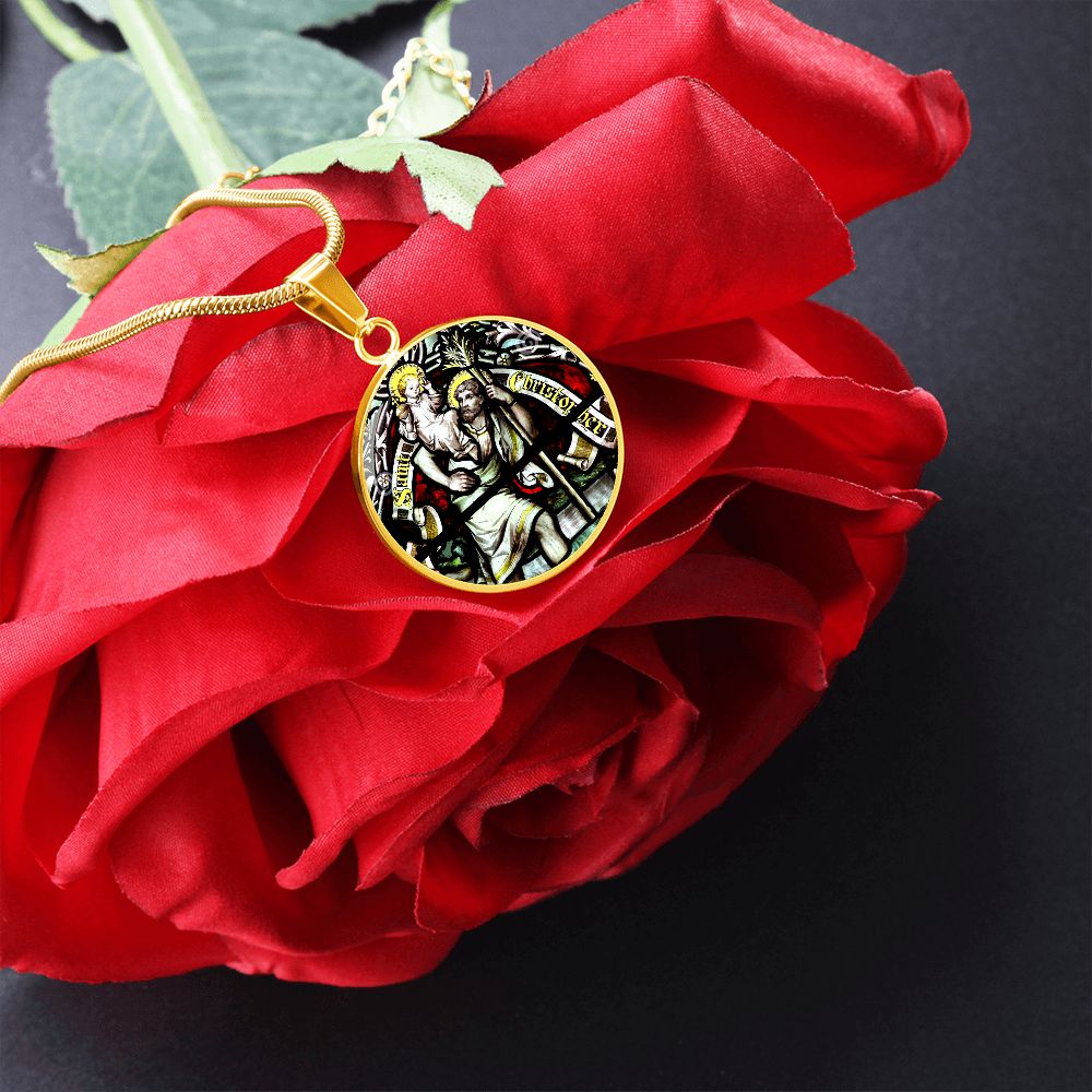 Saint Christopher's Pendant gold
