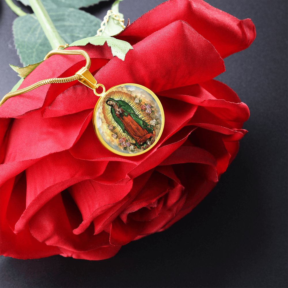 Our Lady of Guadalupe Medal gold