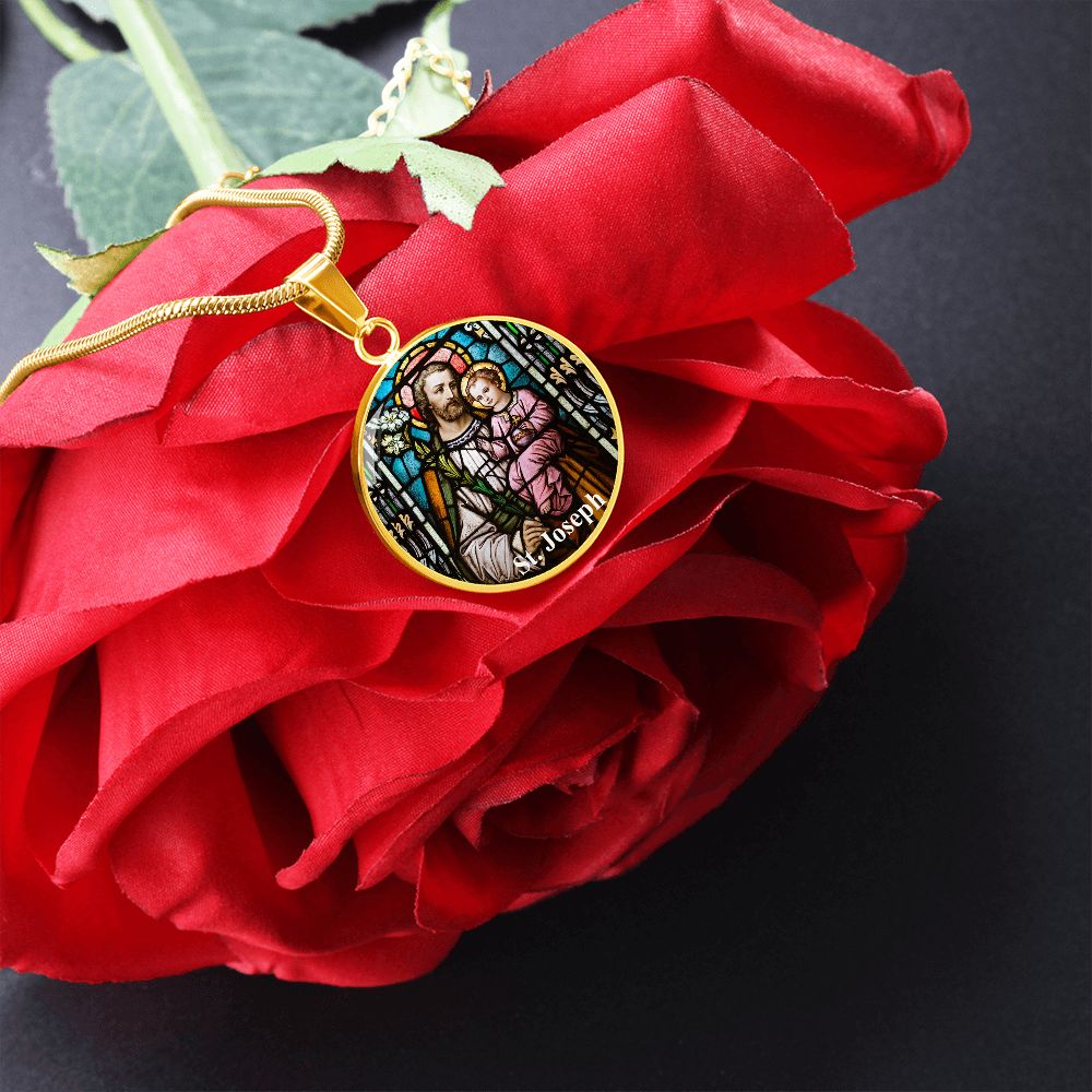 Saint Joseph's Pendant gold