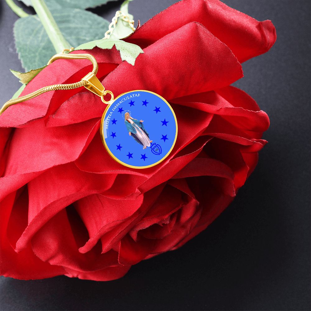 Militia Immaculatae Pendant gold