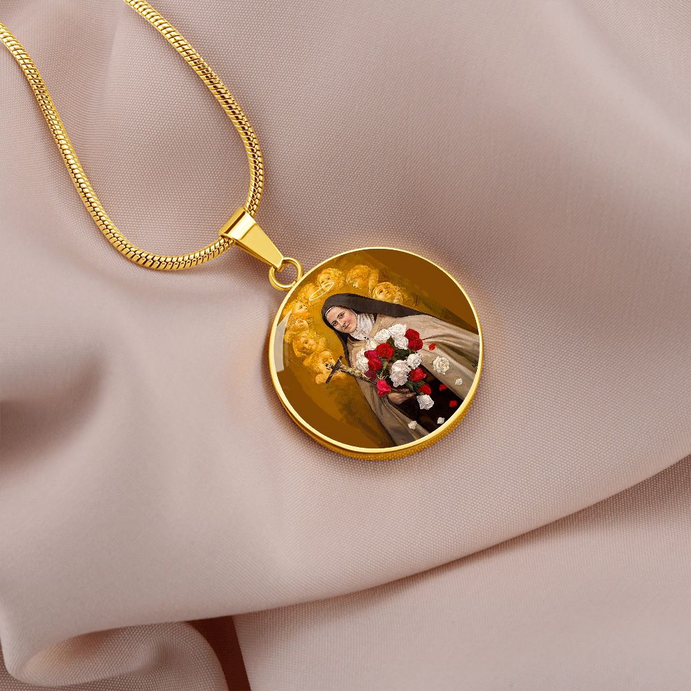 St. Therese of Lisieux Medal gold