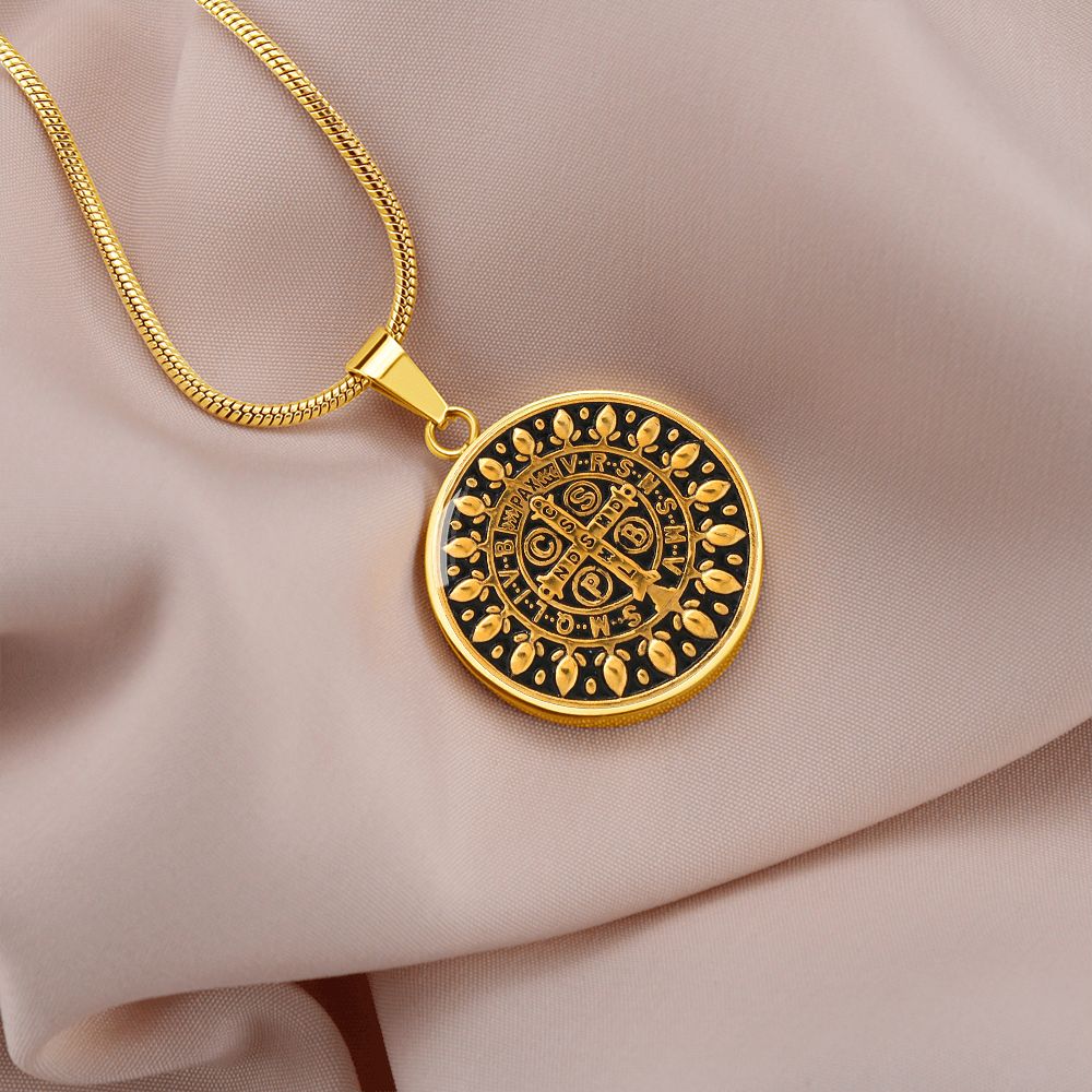 Saint Benedict Cross Decorative gold