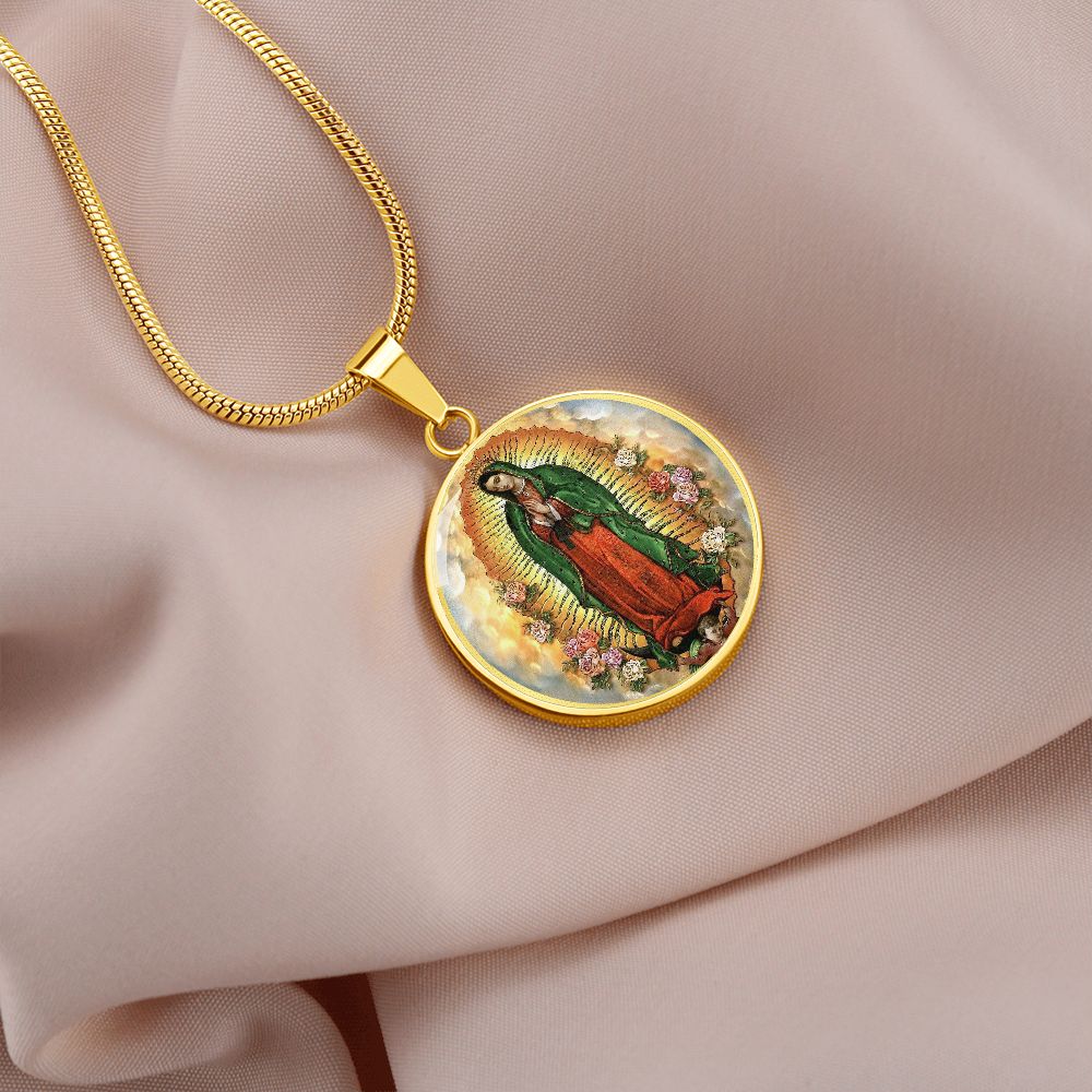 Our Lady of Guadalupe Medal gold