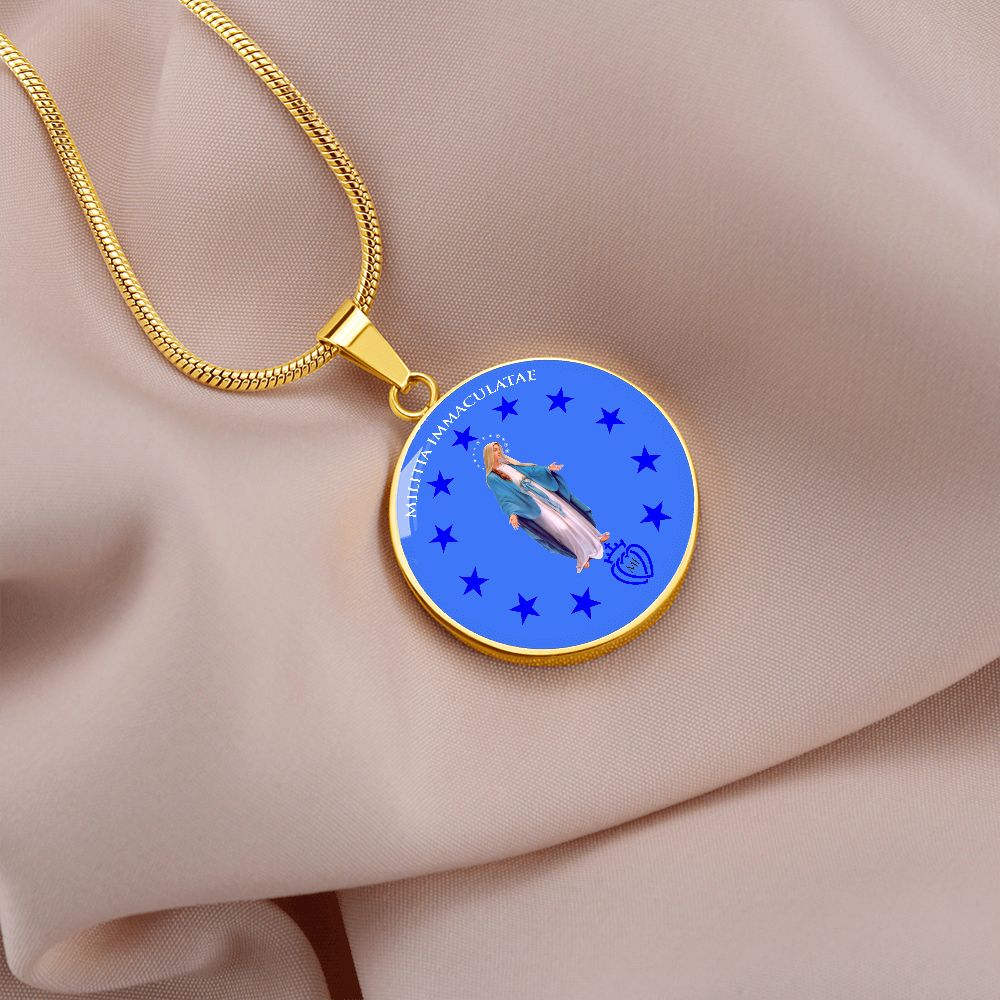 Militia Immaculatae Pendant gold