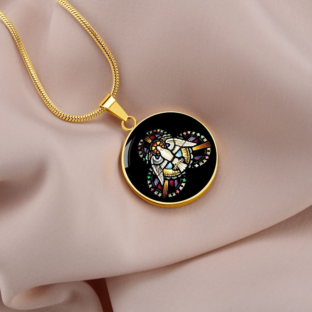 The Holy Spirit Medal gold