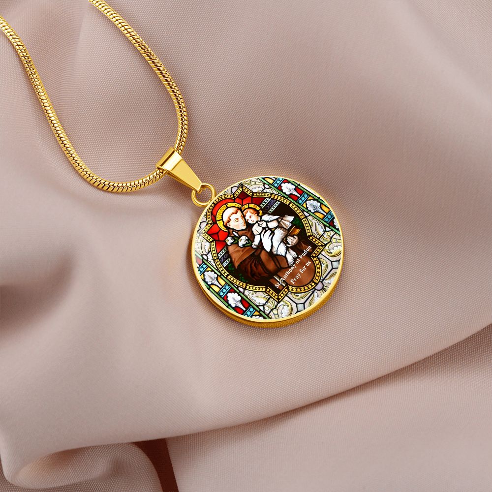 Saint Anthony's Pendant Medal