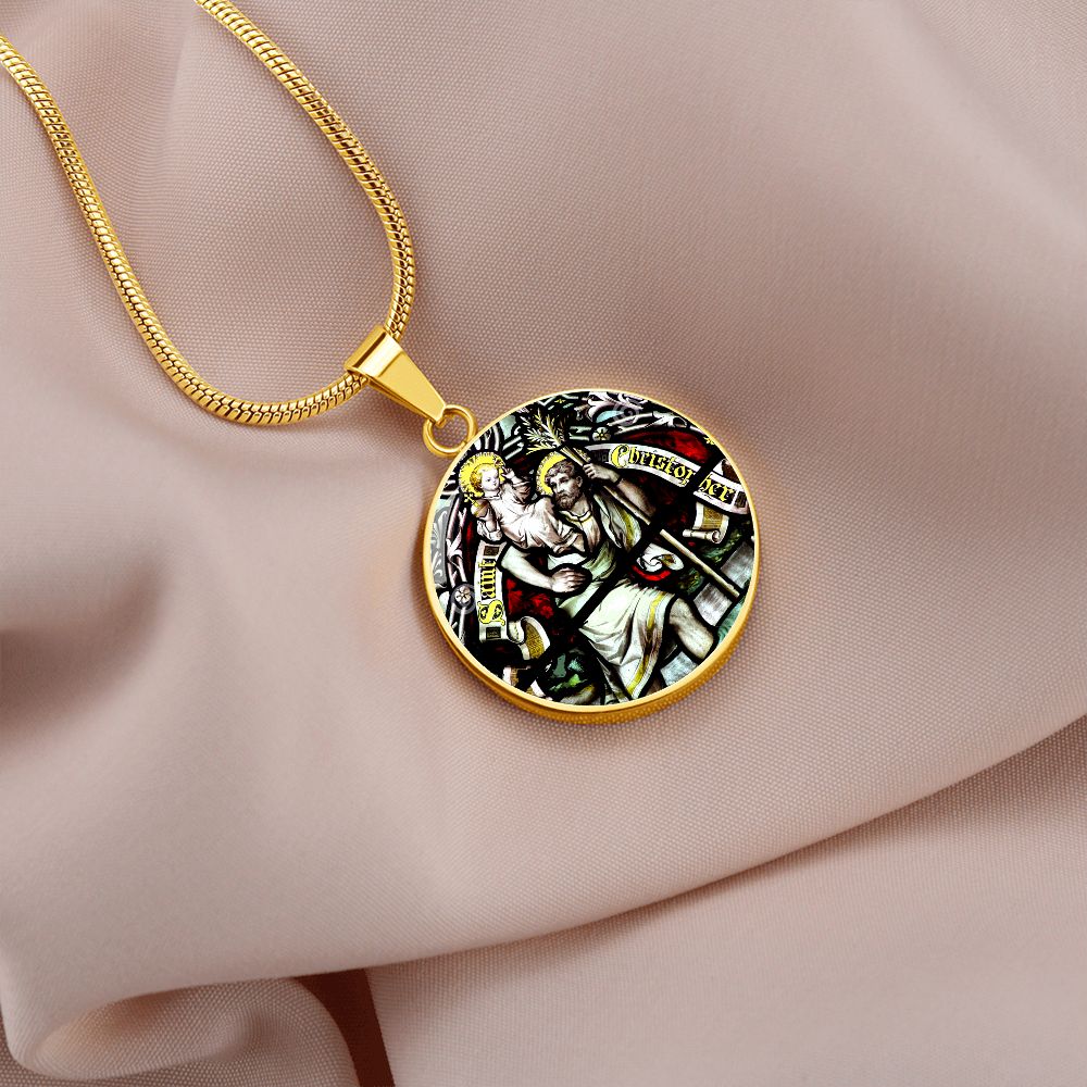 Saint Christopher's Pendant gold