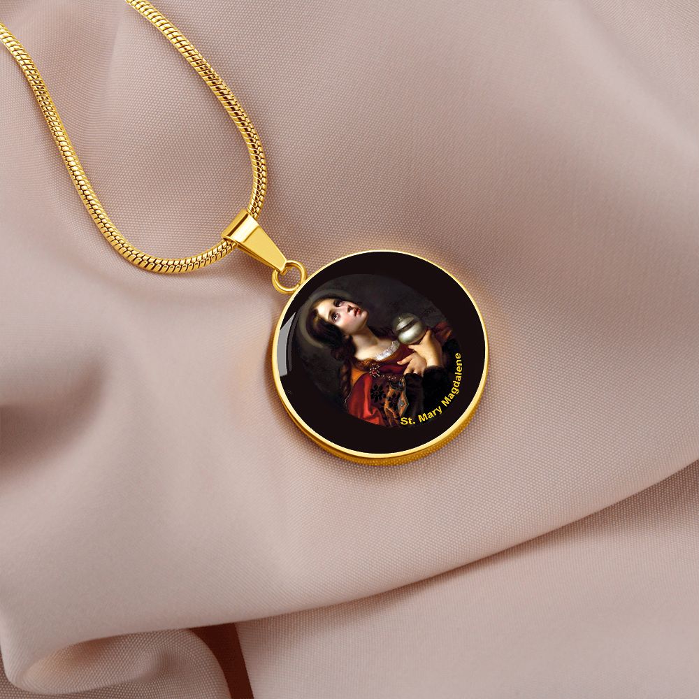 St. Mary Magdalene Medal gold