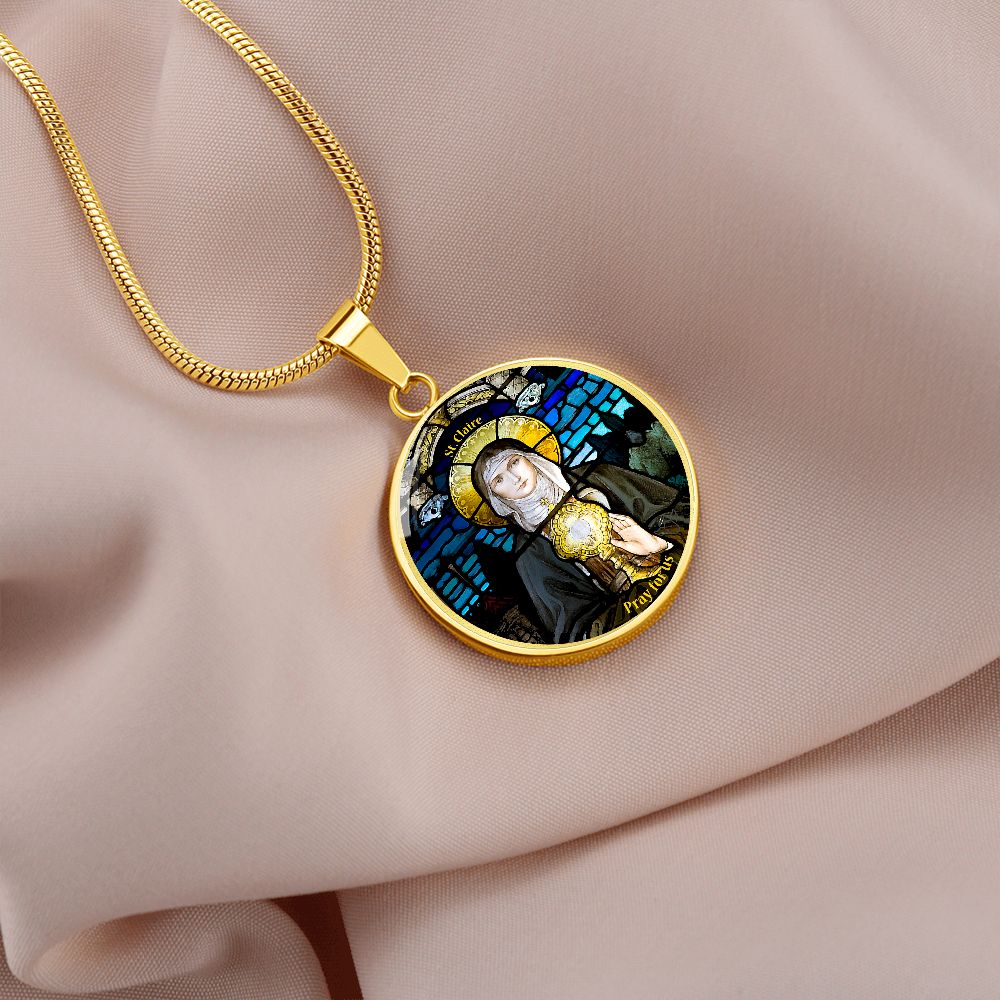 Saint Claire Pendant gold