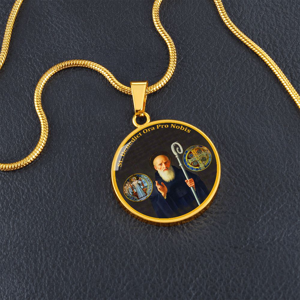 Saint Benedict Medal gold