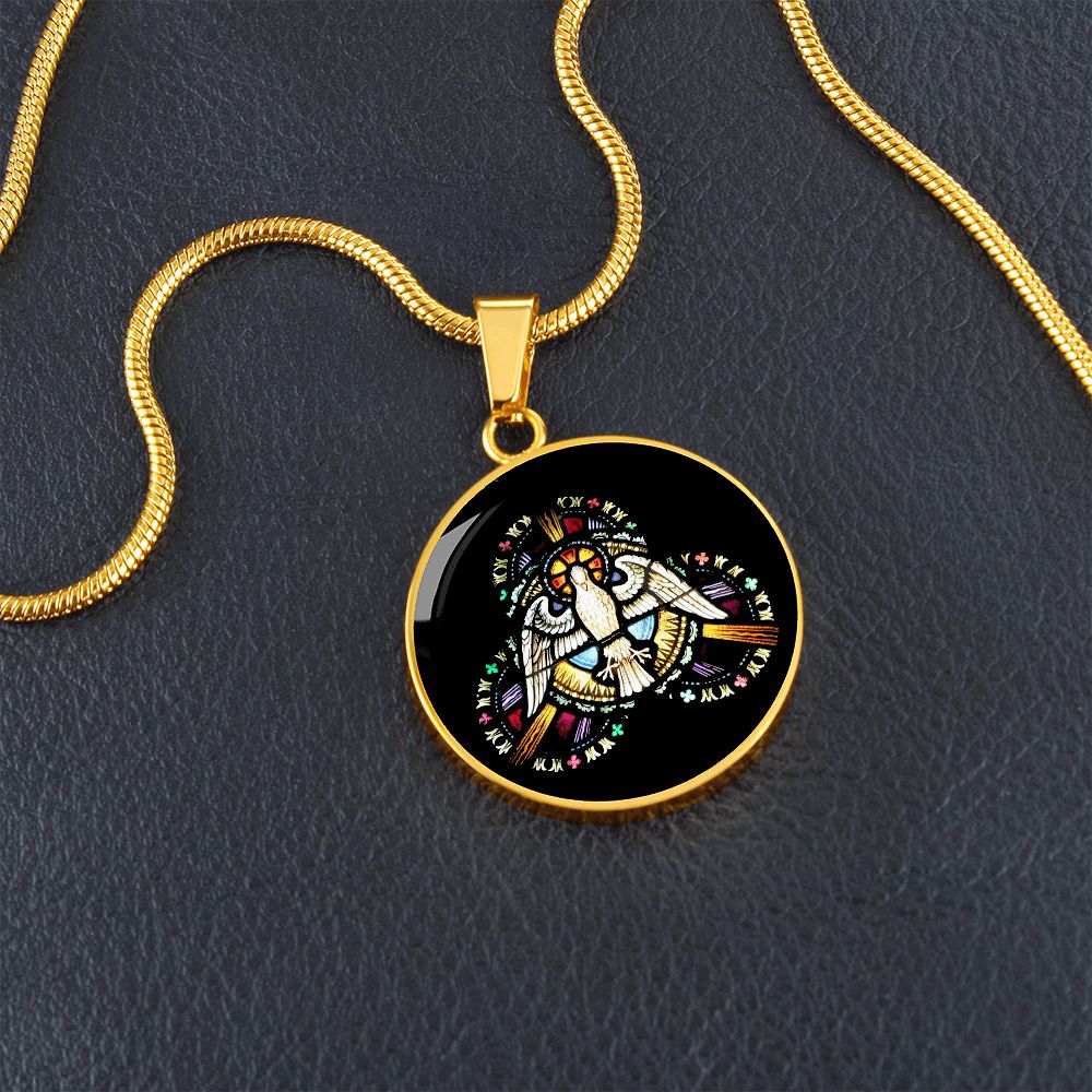 The Holy Spirit Medal gold