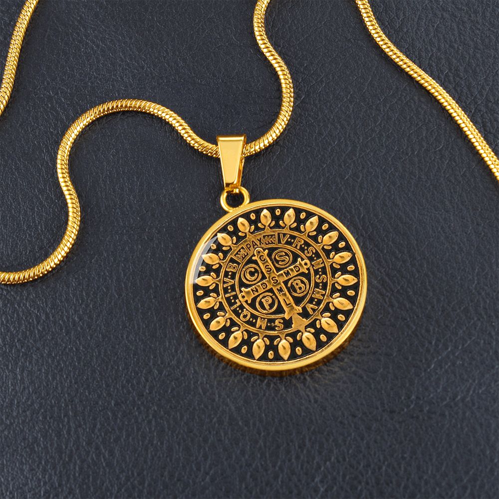 Saint Benedict Cross Decorative gold