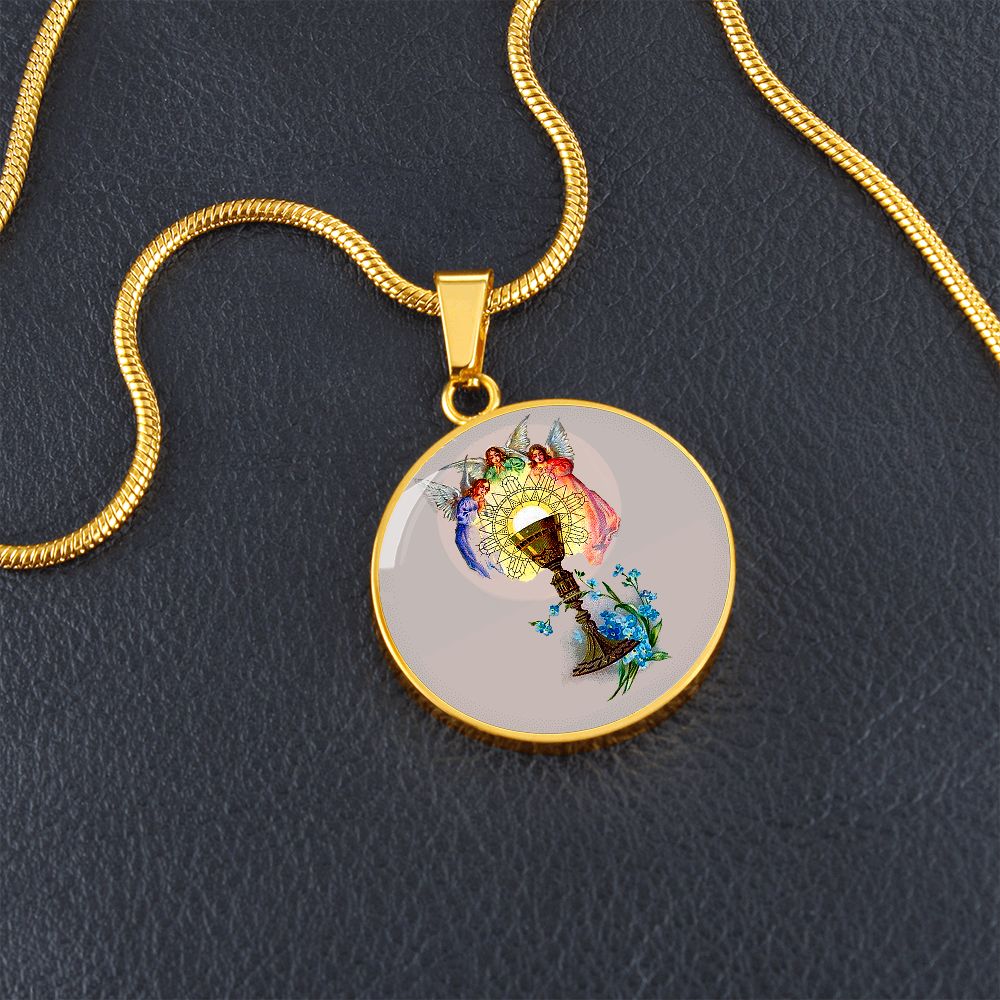 First Holy Communion Medal gold