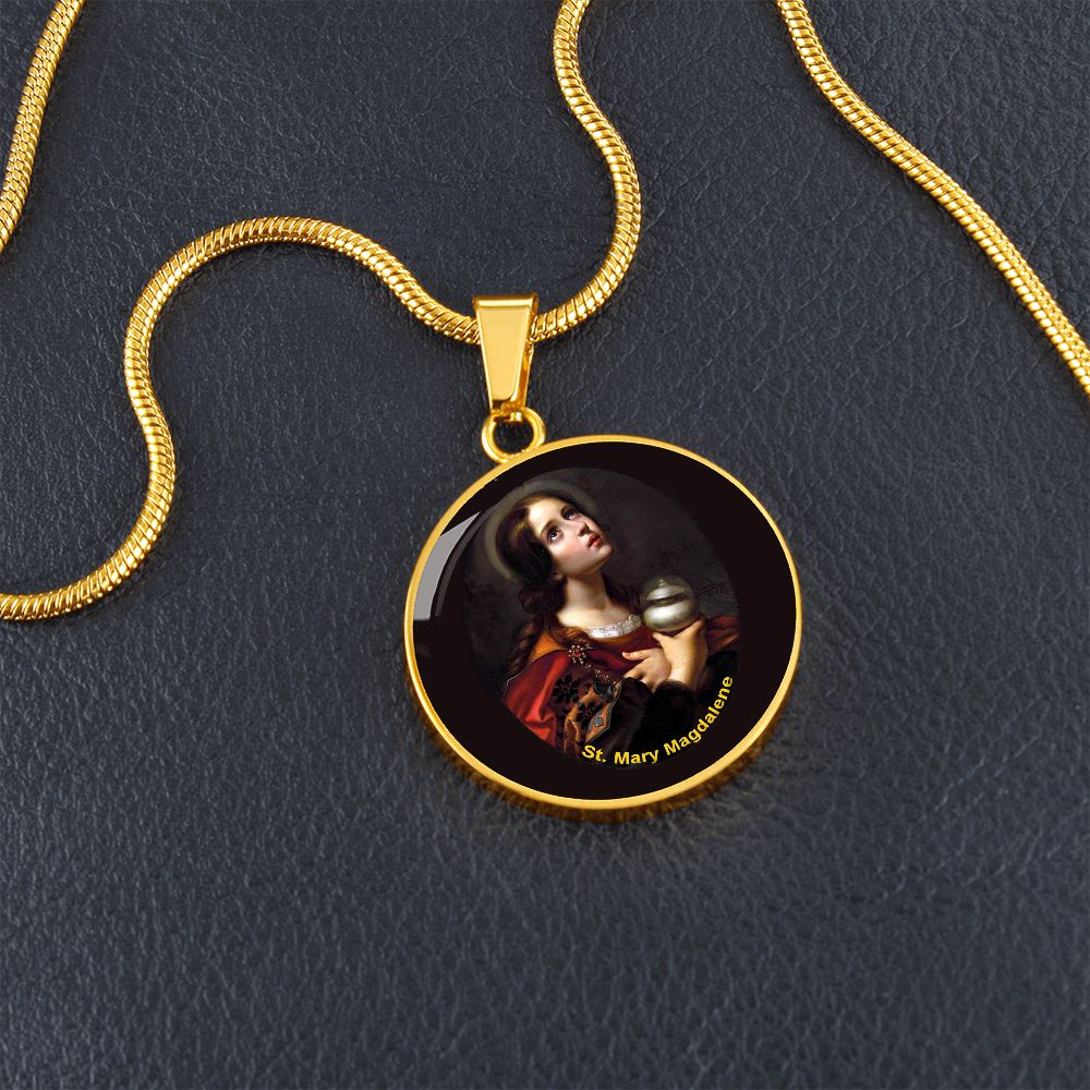 St. Mary Magdalene Medal gold