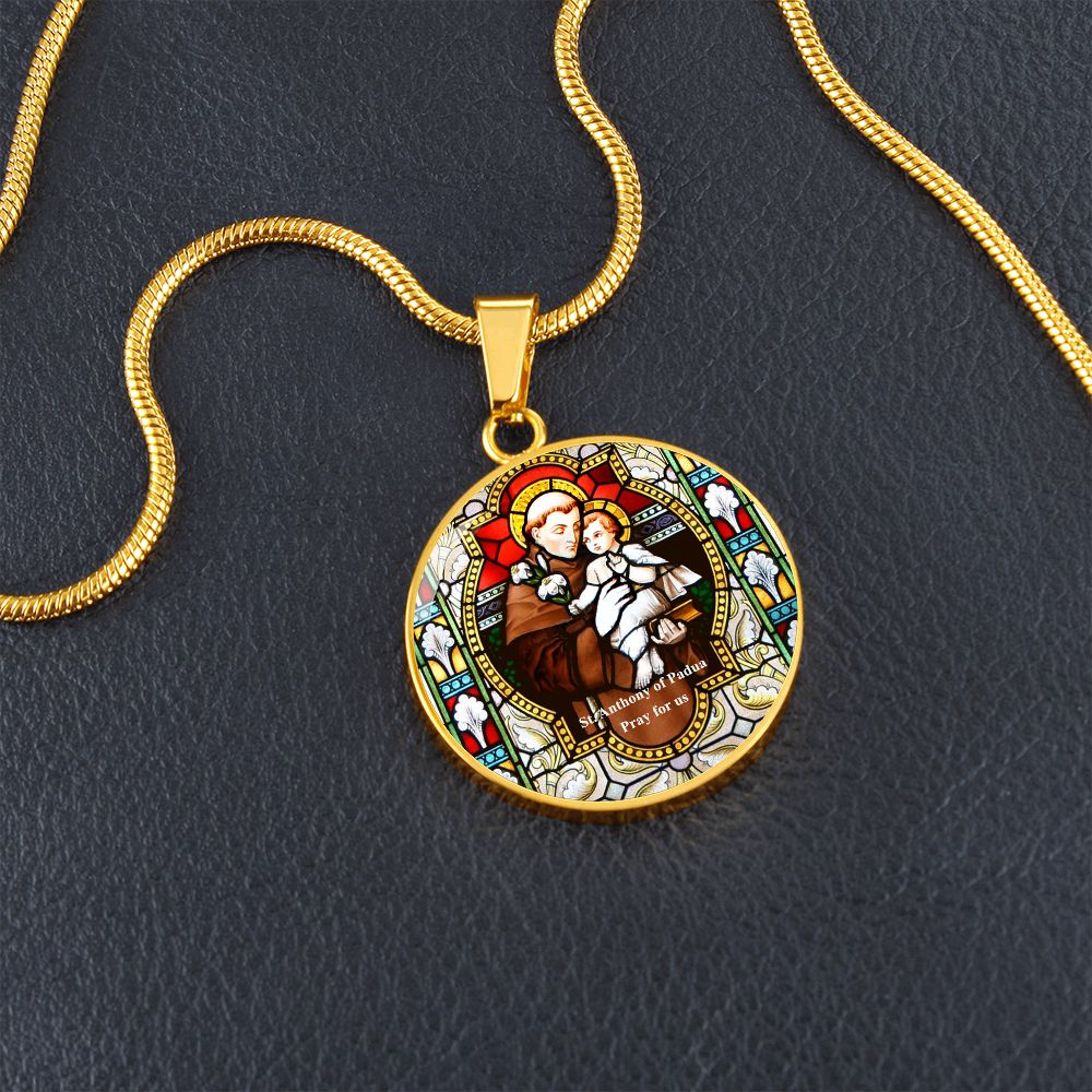 Saint Anthony's Pendant Medal