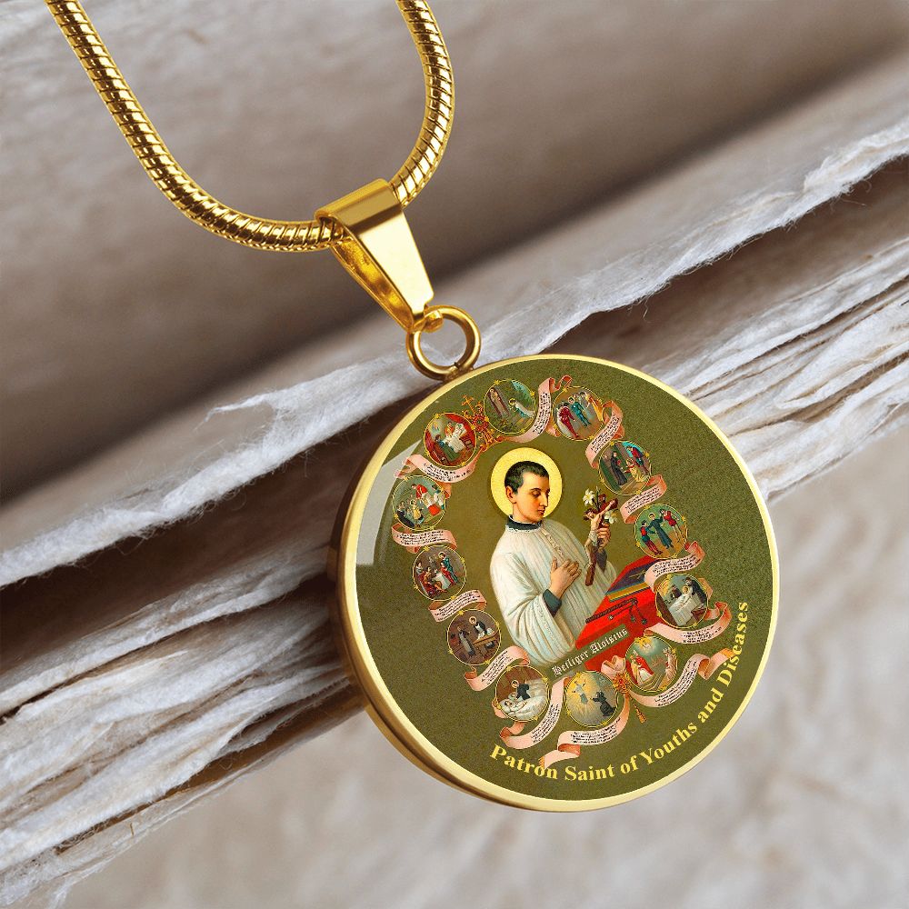 St. Aloysius Gonzaga Medal gold