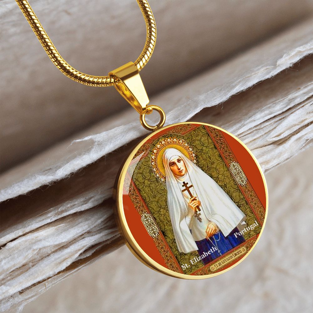 St. Elizabeth of Portugal Medal gold