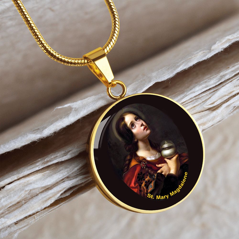 St. Mary Magdalene Medal gold