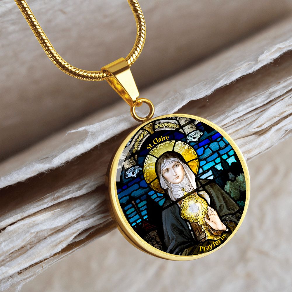 Saint Claire Pendant gold
