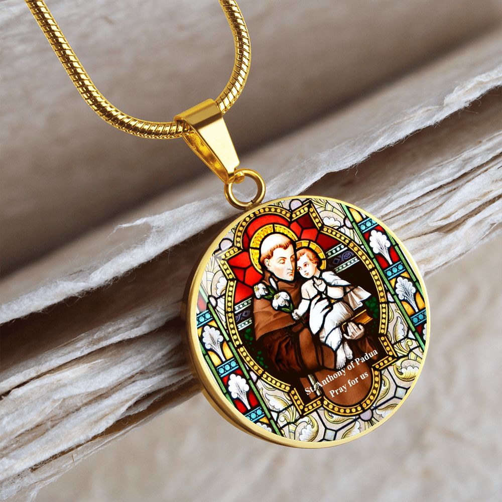 Saint Anthony's Pendant Medal