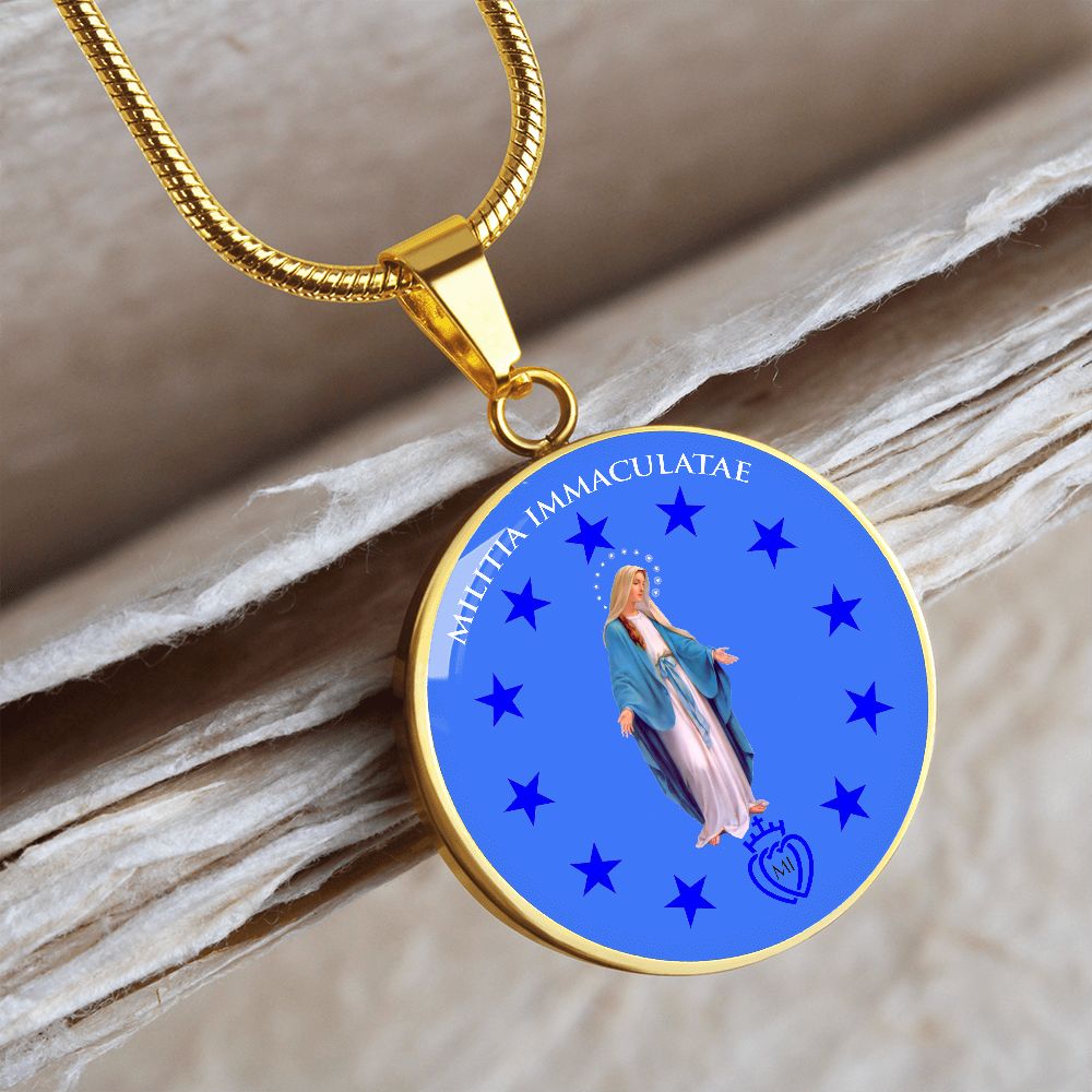 Militia Immaculatae Pendant gold