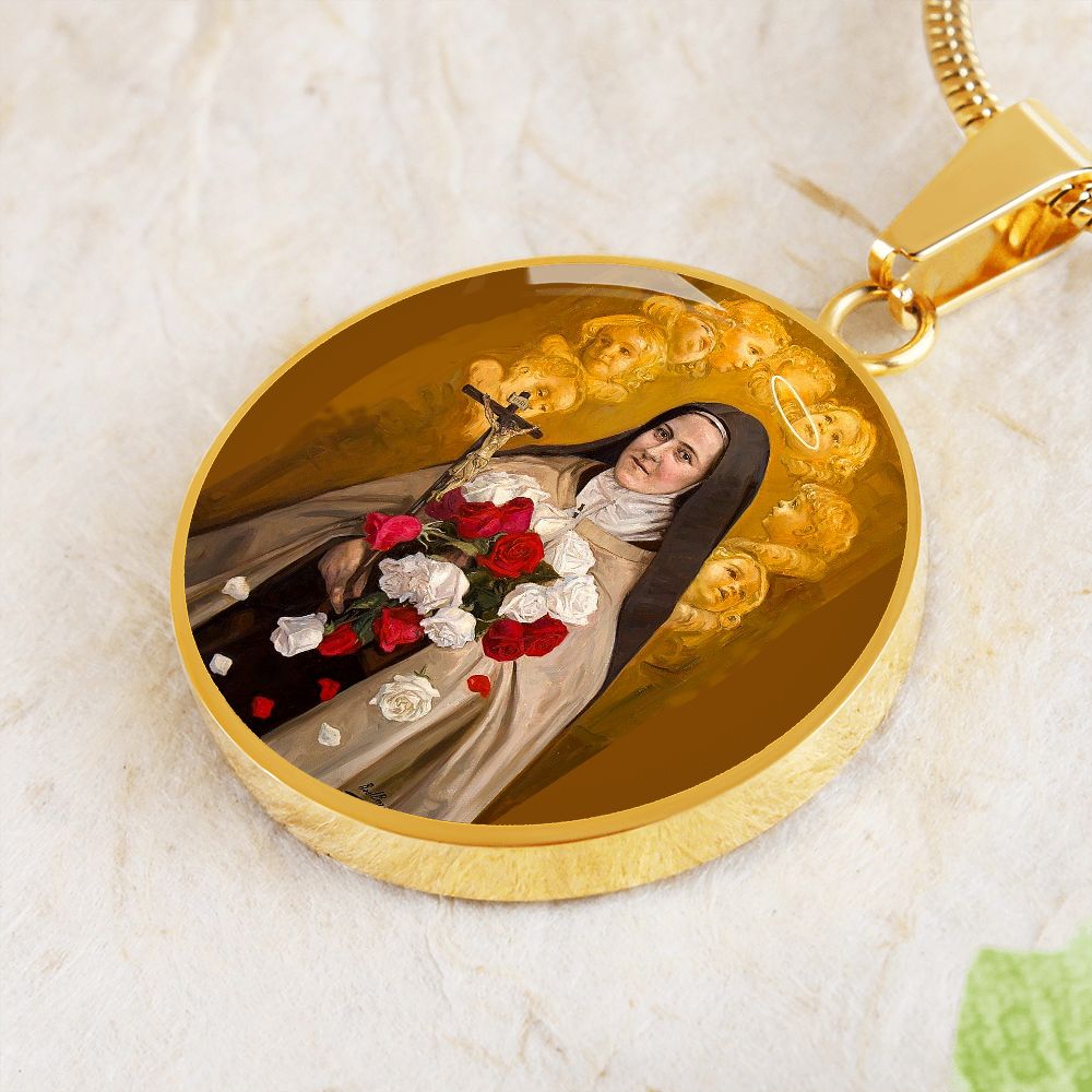 St. Therese of Lisieux Medal gold