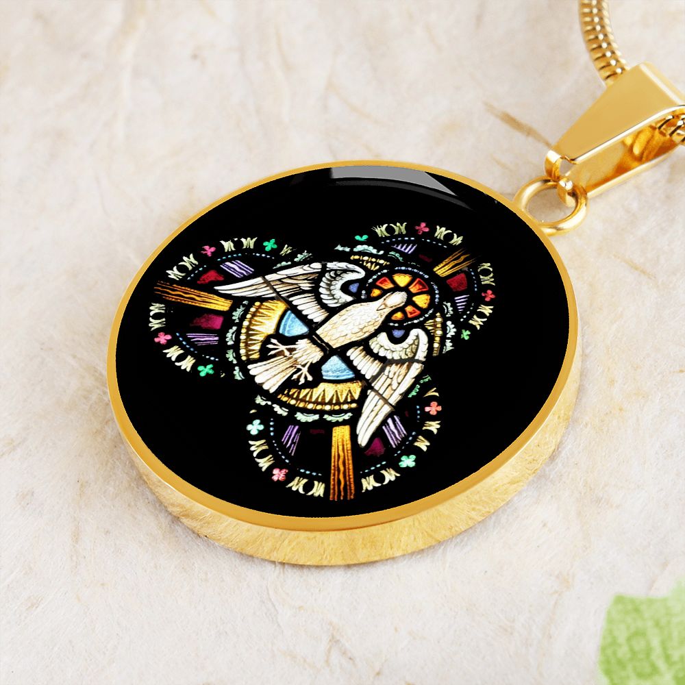 The Holy Spirit Medal gold
