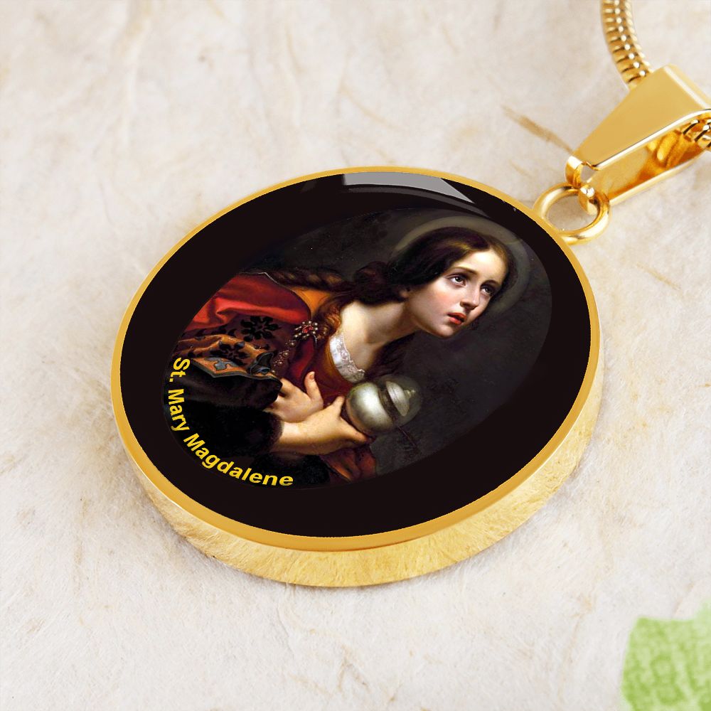 St. Mary Magdalene Medal gold