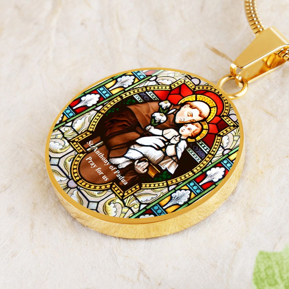 Saint Anthony's Pendant Medal