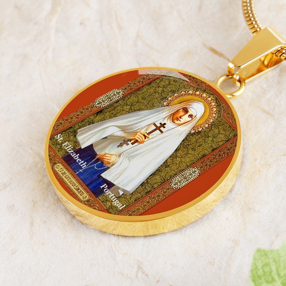 St. Elizabeth of Portugal Medal gold