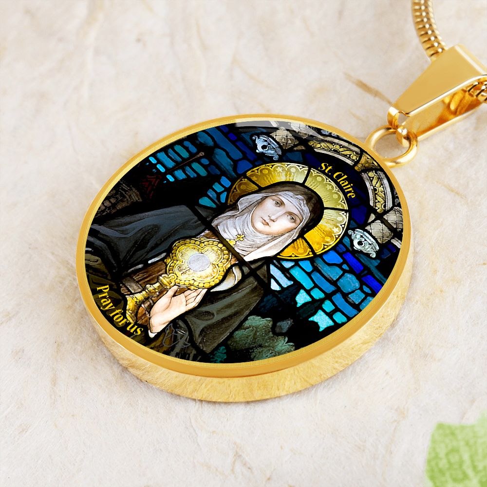 Saint Claire Pendant gold