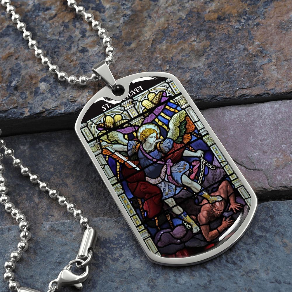 St. Michael Stainless Steel Medal