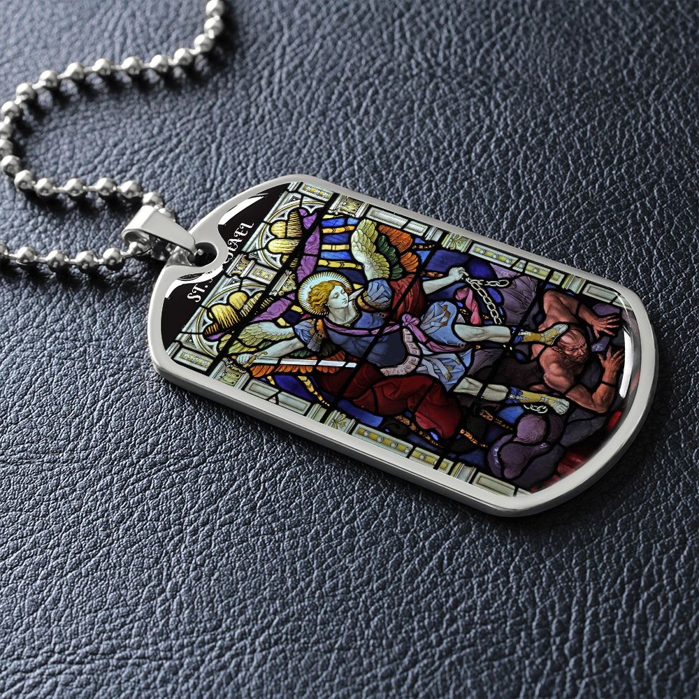 St. Michael Stainless Steel Medal