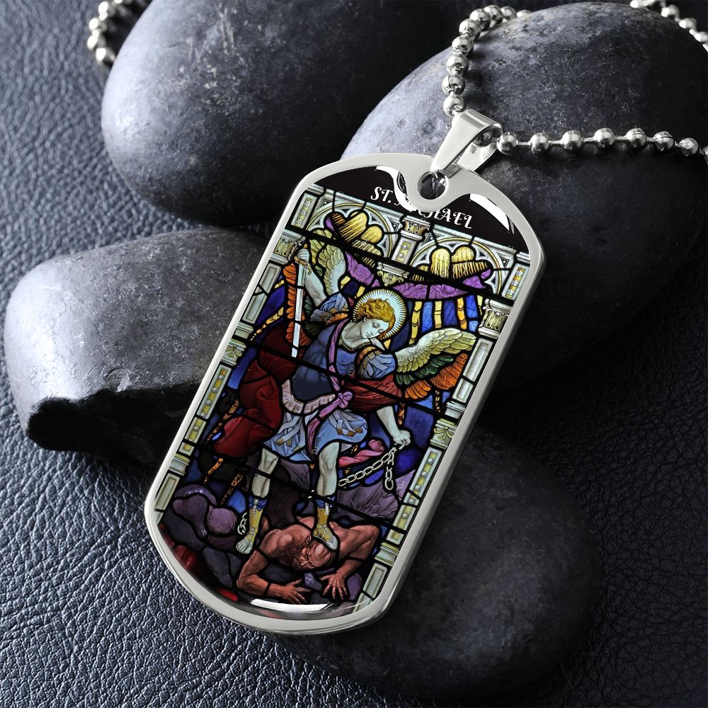 St. Michael Stainless Steel Medal