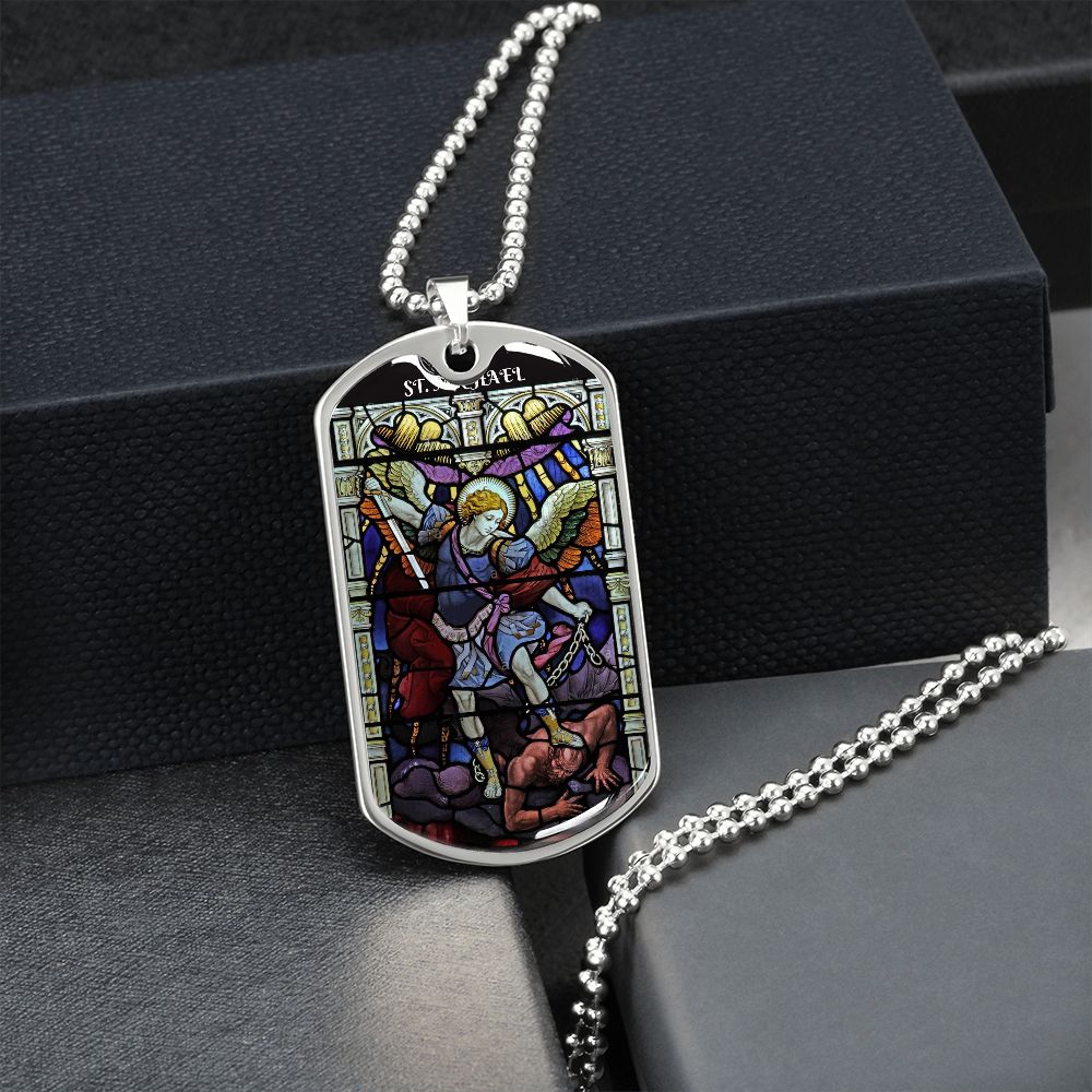 St. Michael Stainless Steel Medal
