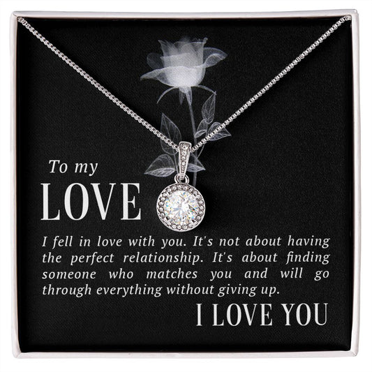 Love Necklace For My Love, Love Necklace For My Sweetheart