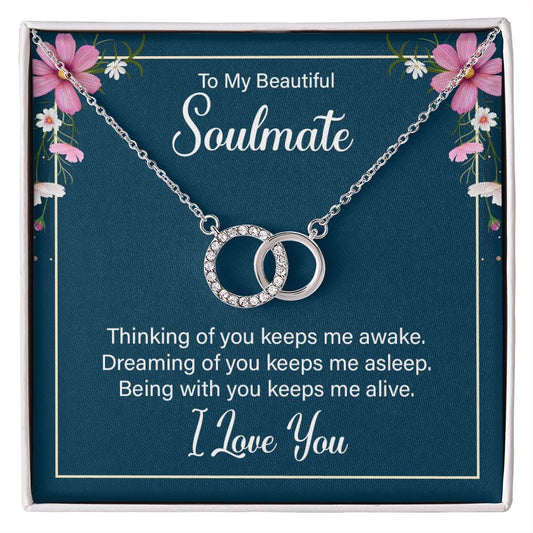 Love Necklace For My Beautiful Soul Mate 