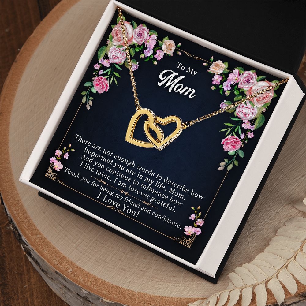 Love Necklace For My Mom, I Love You (JLO) 1