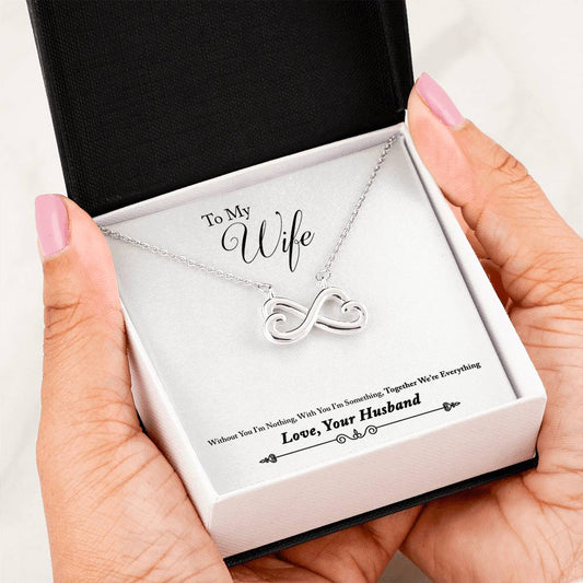To My Wife 3D Love Pendant Necklaces