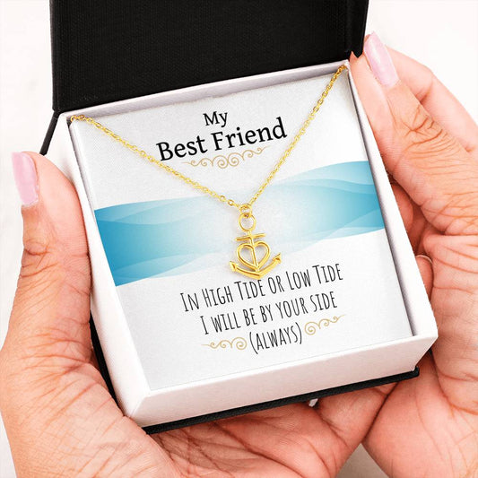 To My Best Friend 3D Love Pendant Necklaces