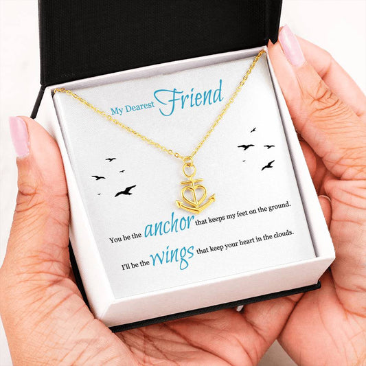 My Dearest Friend 3D Love Pendant Necklaces