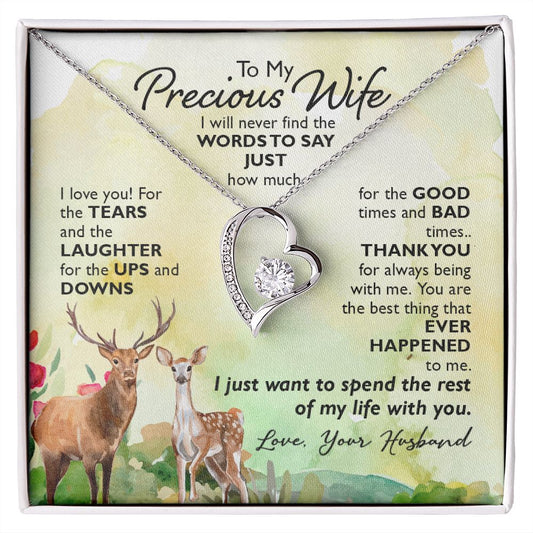 Love Necklace For My Precious Wife