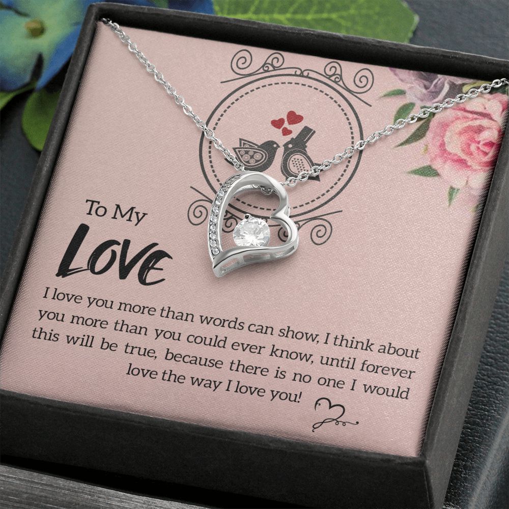 Forever Love Necklace For My Love
