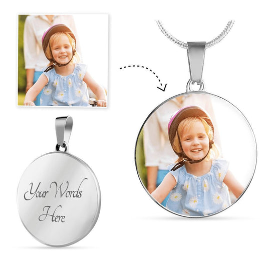Customizable Pendant Necklace For Loved Ones (cj)