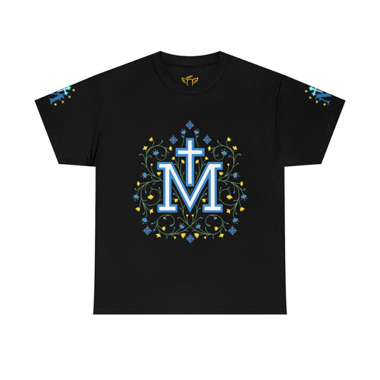 Marian Symbol T-shirt Unisex Heavy Cotton Tee (CT)